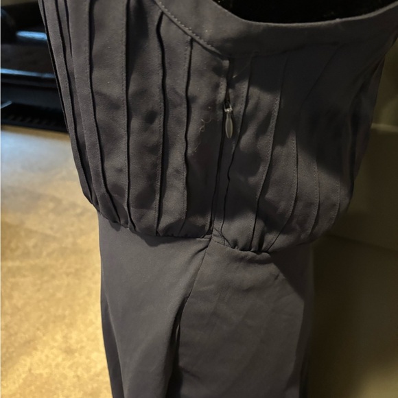 Banana Republic Navy Maxi Dress w/ Pockets Sz 2 - Picture 7 of 10